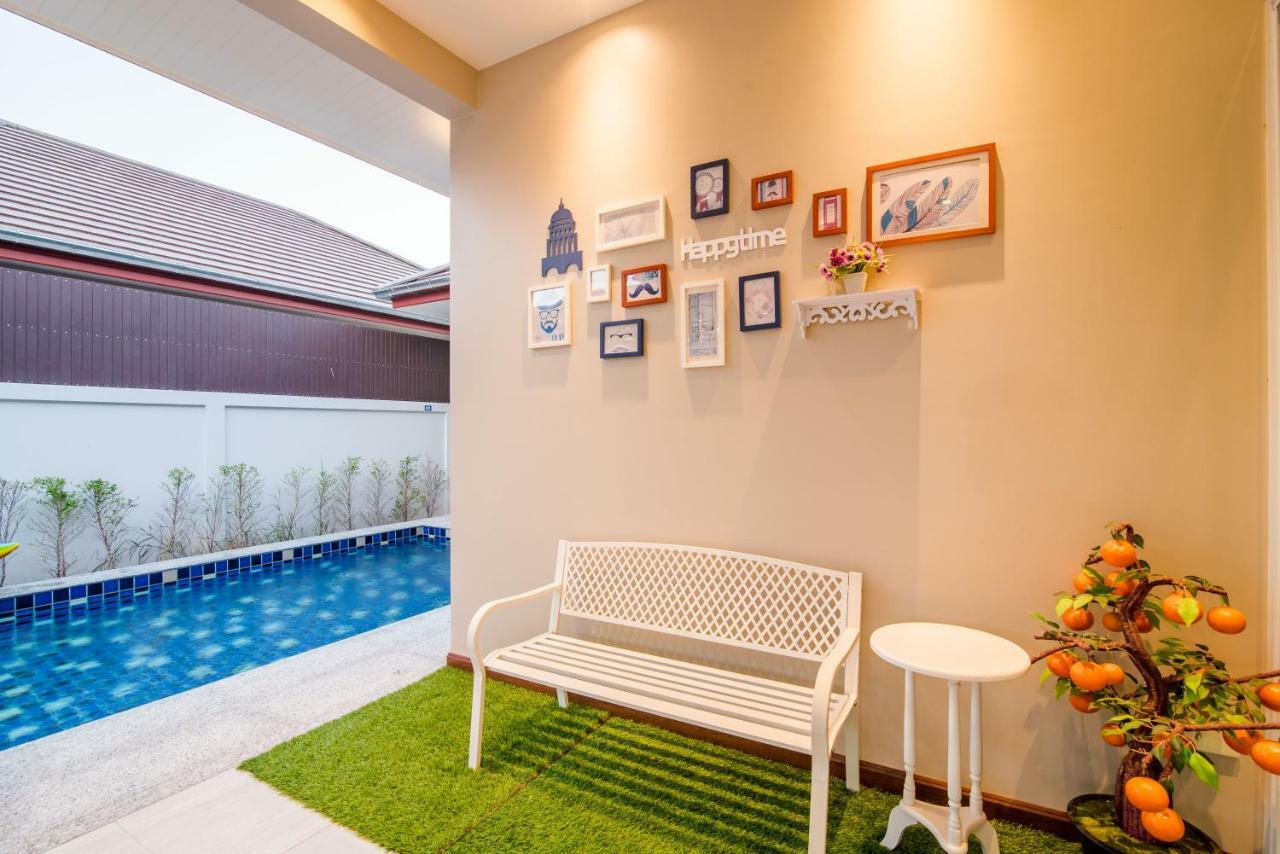 Greenview Pool Villa Petchaburi Esterno foto